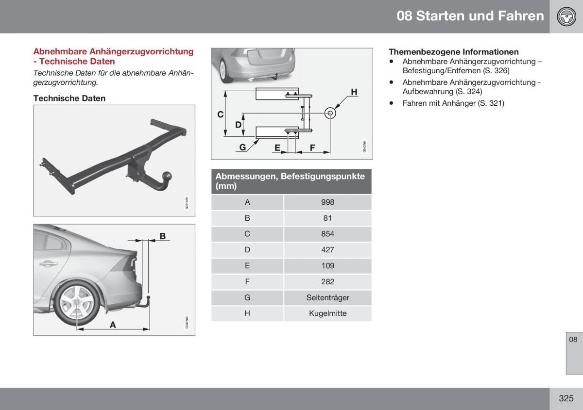 Volvo S60 II 2 Handbuch / page 327