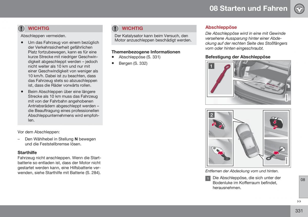 Volvo S60 II 2 Handbuch / page 333