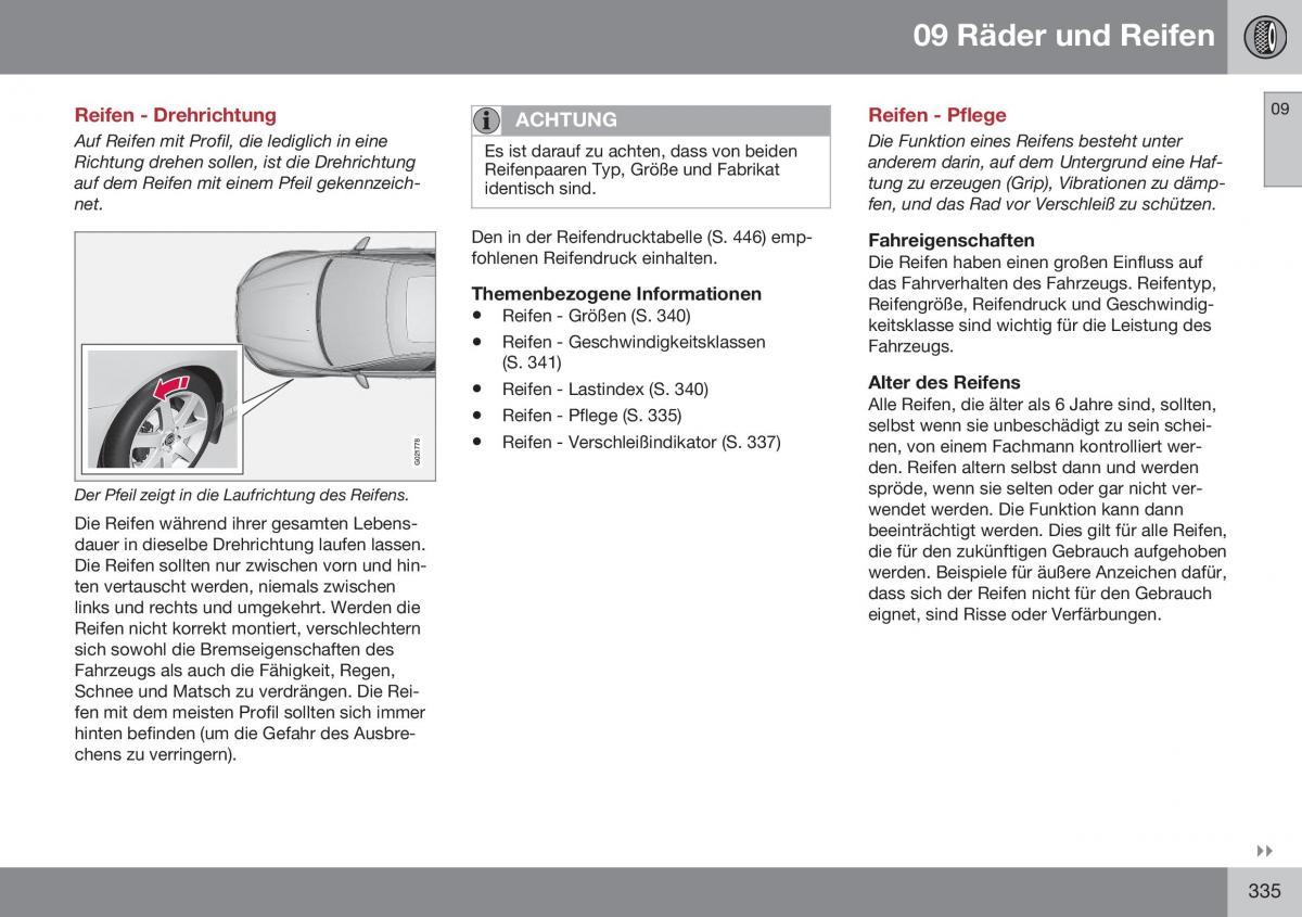 Volvo S60 II 2 Handbuch / page 337