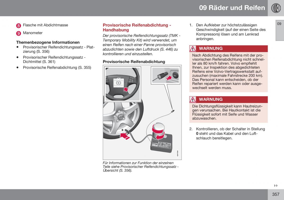 Volvo S60 II 2 Handbuch / page 359