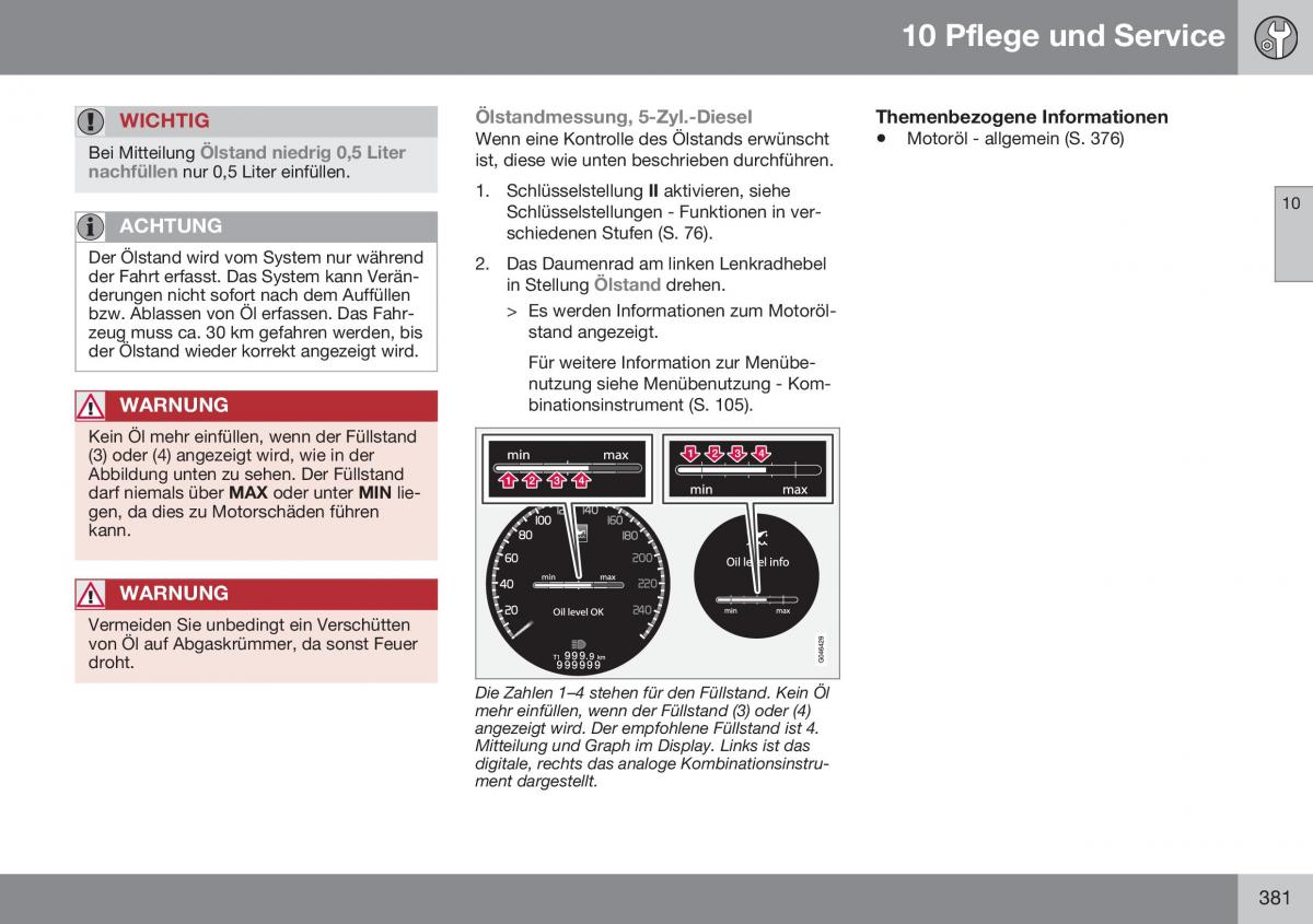 Volvo S60 II 2 Handbuch / page 383