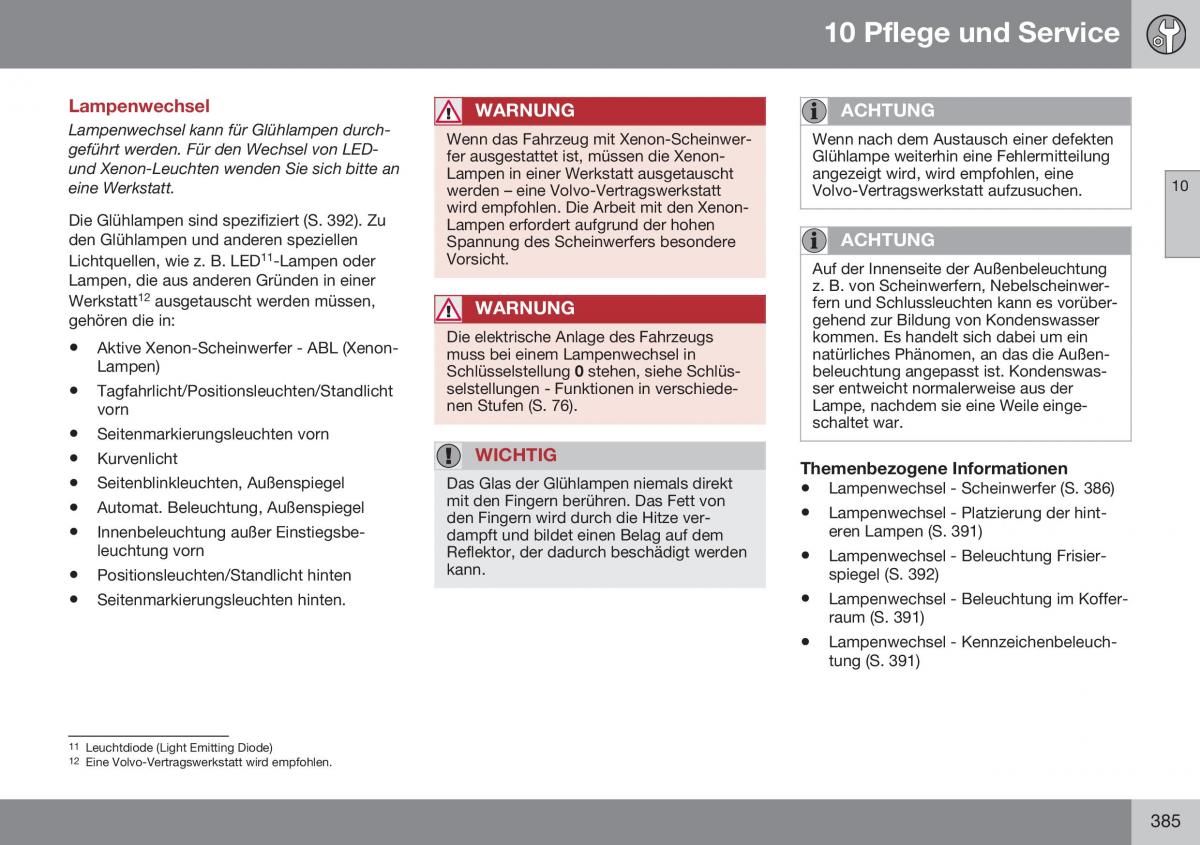 Volvo S60 II 2 Handbuch / page 387