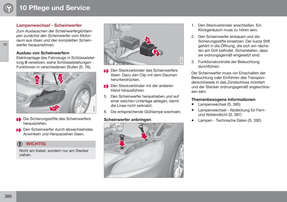 Volvo S60 II 2 Handbuch / page 388