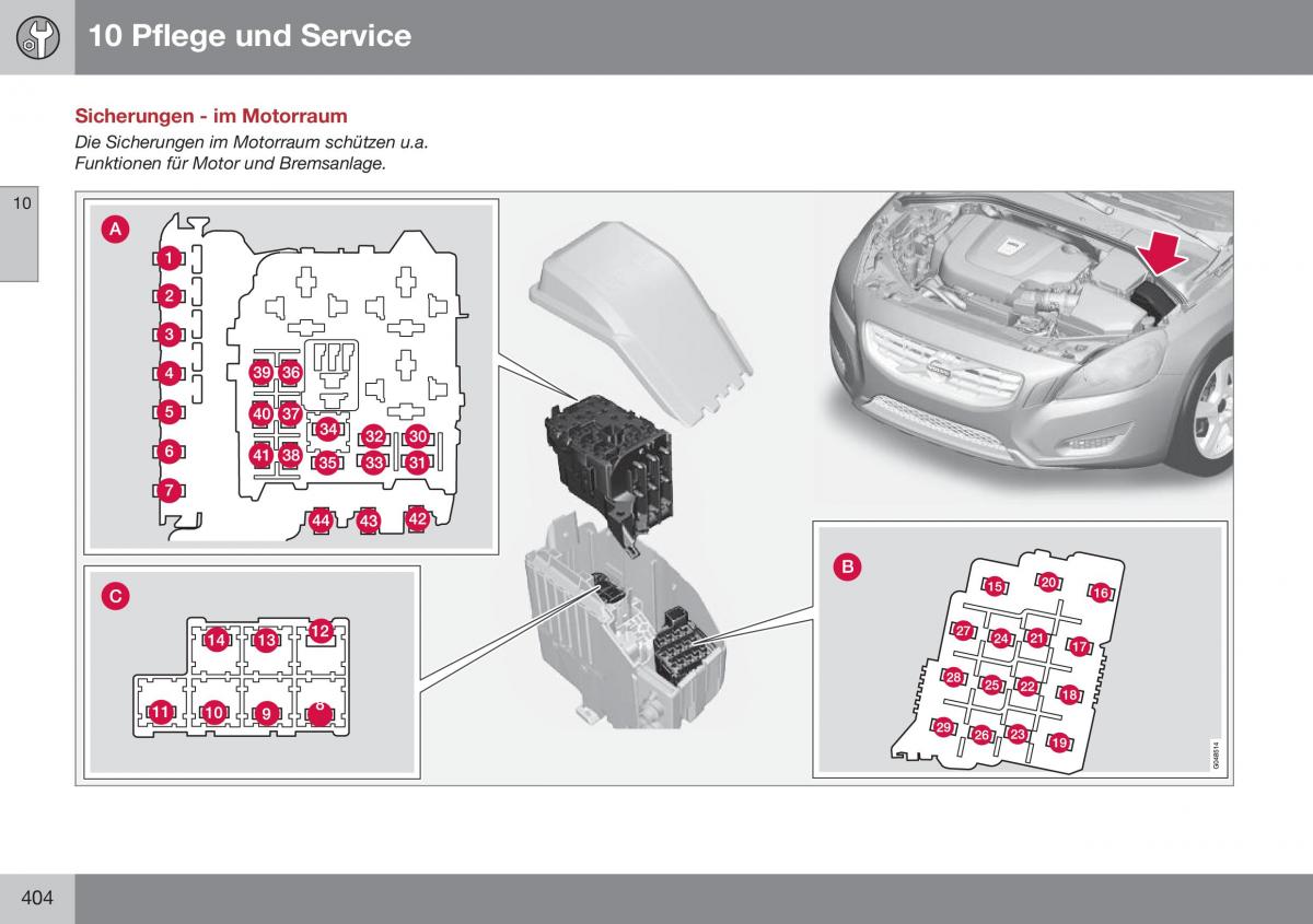 Volvo S60 II 2 Handbuch / page 406