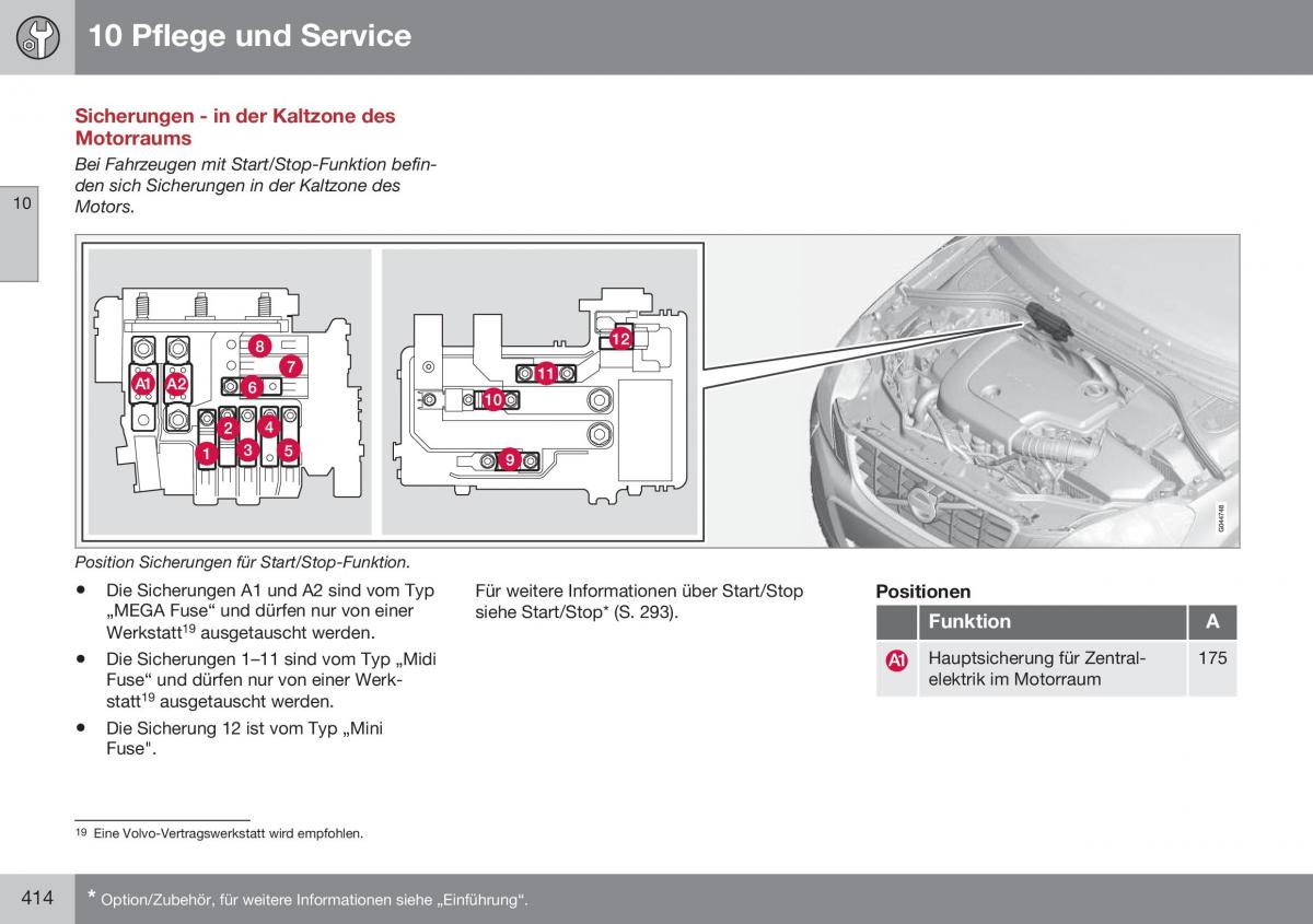 Volvo S60 II 2 Handbuch / page 416