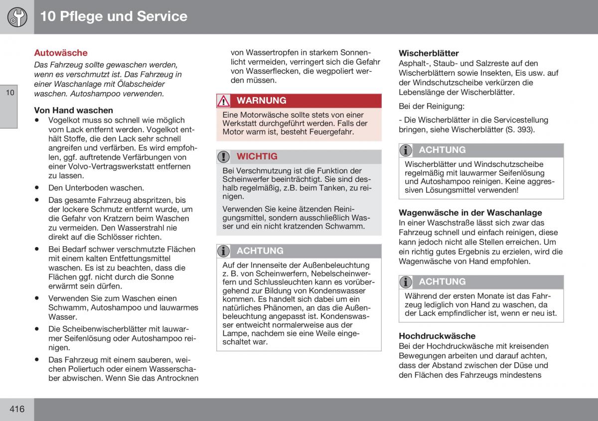 Volvo S60 II 2 Handbuch / page 418