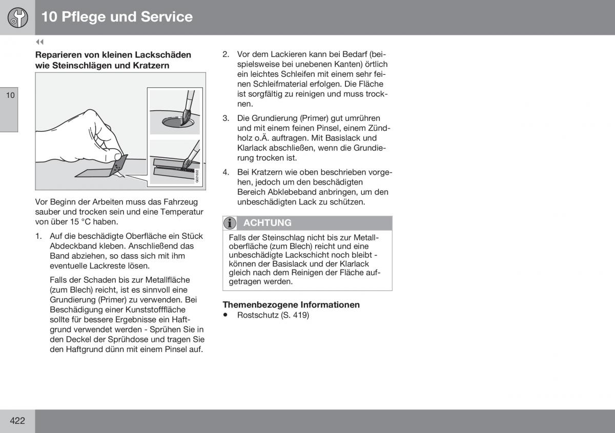 Volvo S60 II 2 Handbuch / page 424