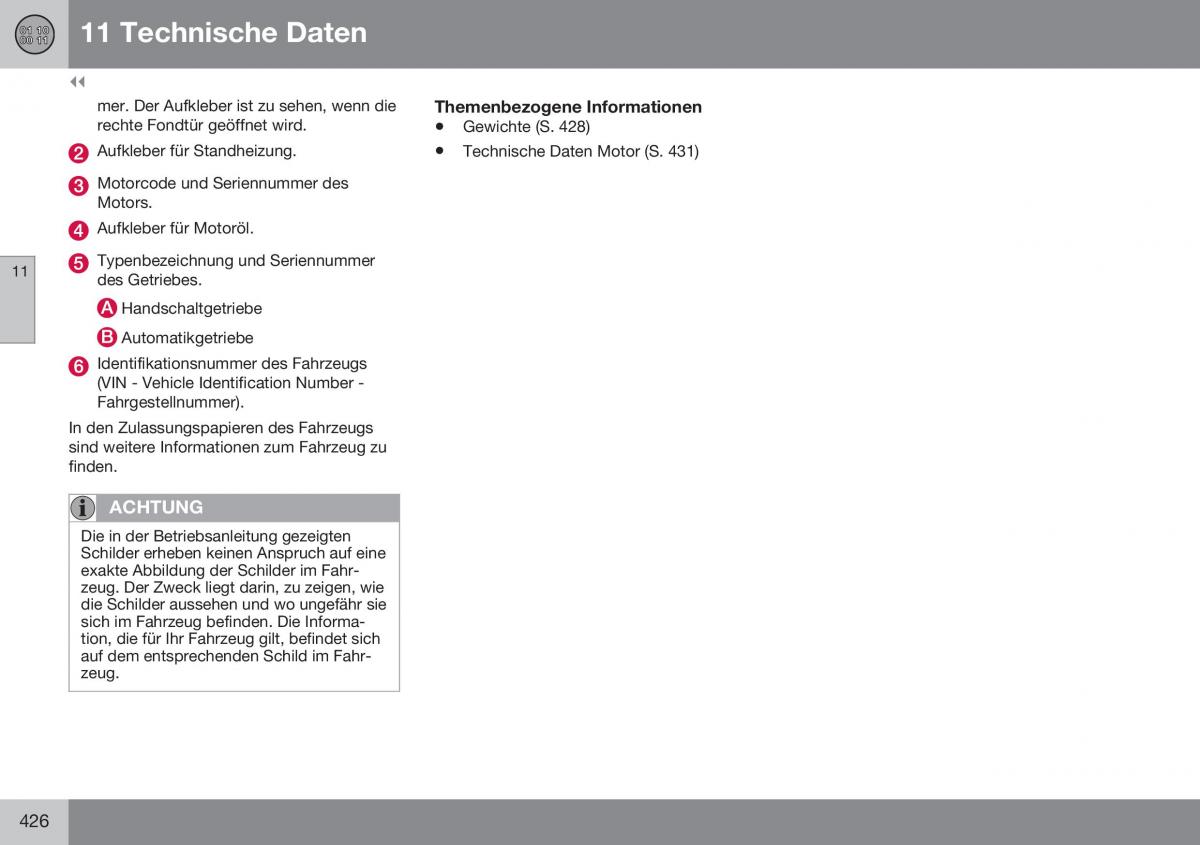 Volvo S60 II 2 Handbuch / page 428