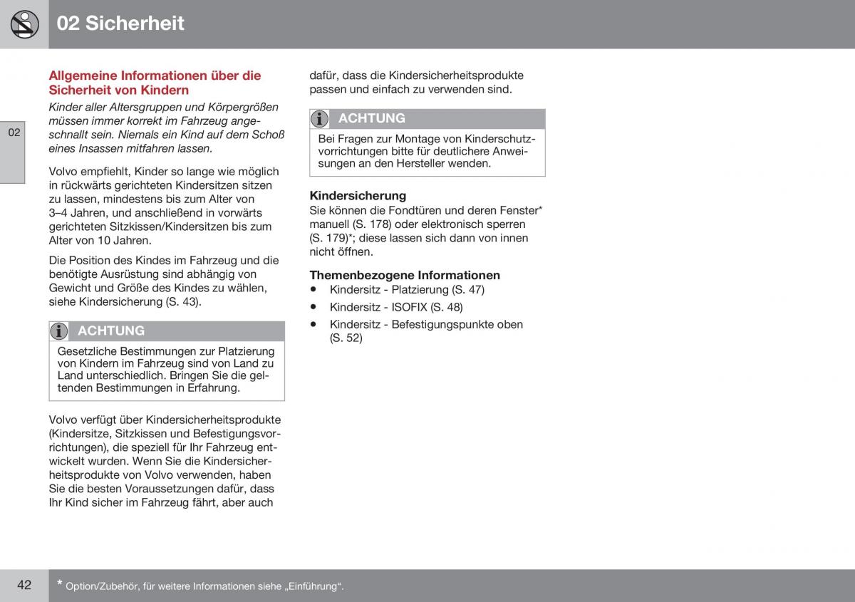 Volvo S60 II 2 Handbuch / page 44