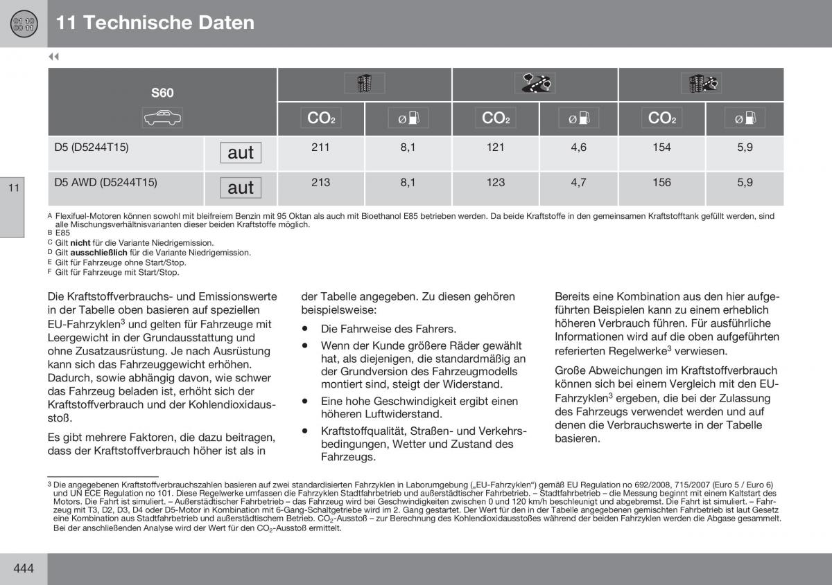 Volvo S60 II 2 Handbuch / page 446