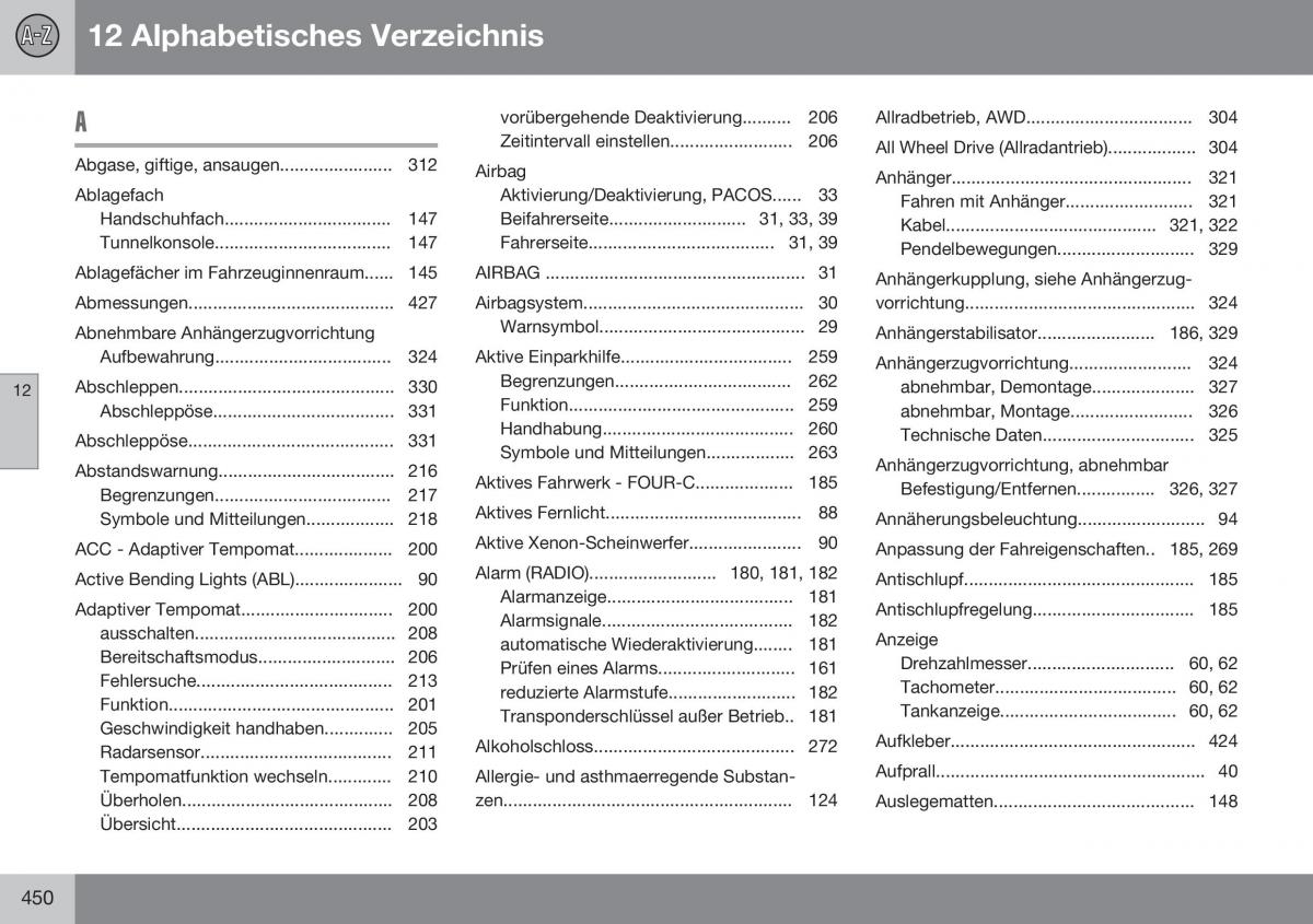 Volvo S60 II 2 Handbuch / page 452