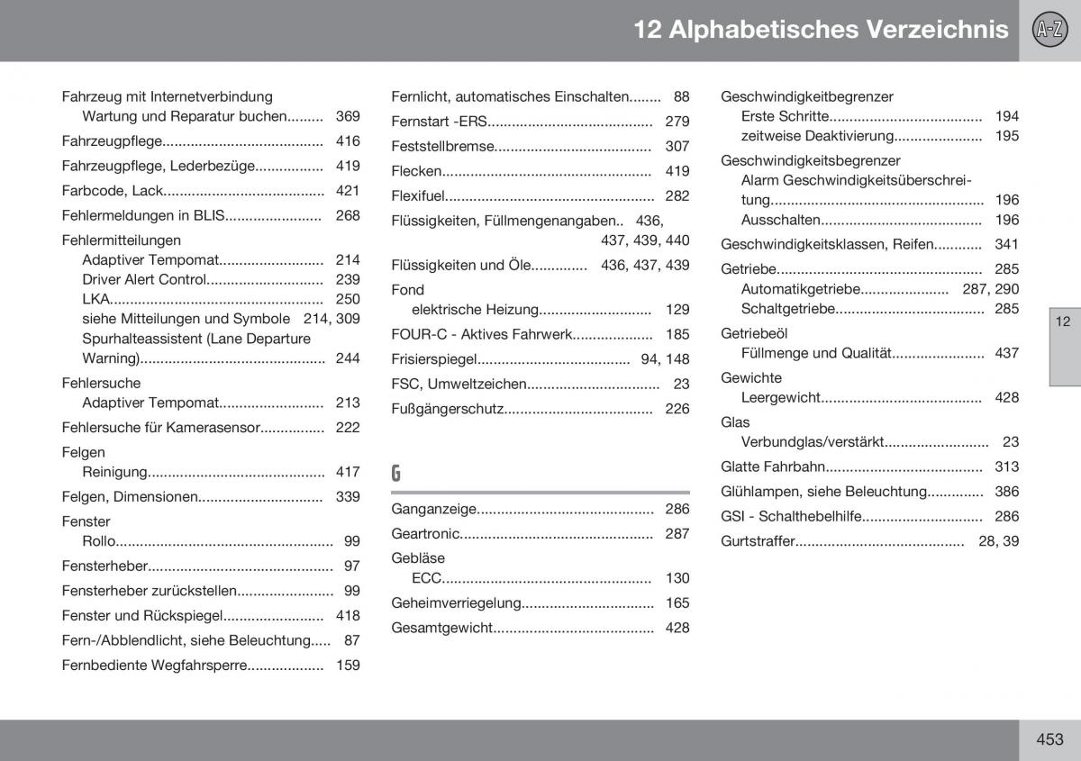 Volvo S60 II 2 Handbuch / page 455