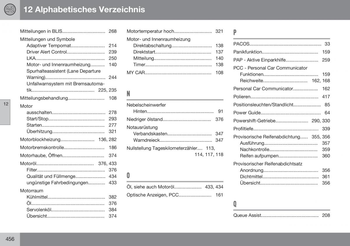 Volvo S60 II 2 Handbuch / page 458