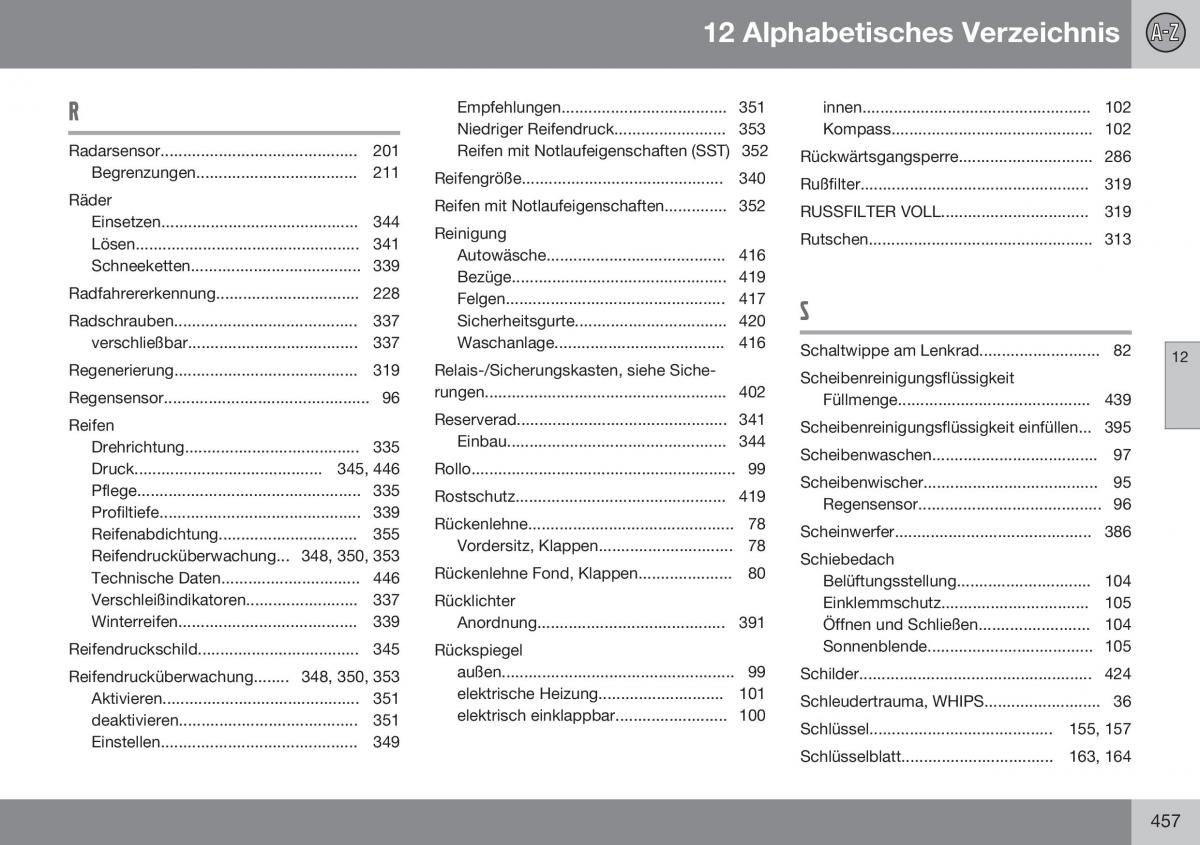 Volvo S60 II 2 Handbuch / page 459