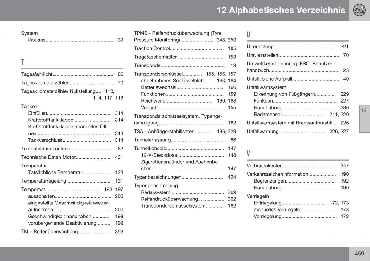 Volvo S60 II 2 Handbuch / page 461