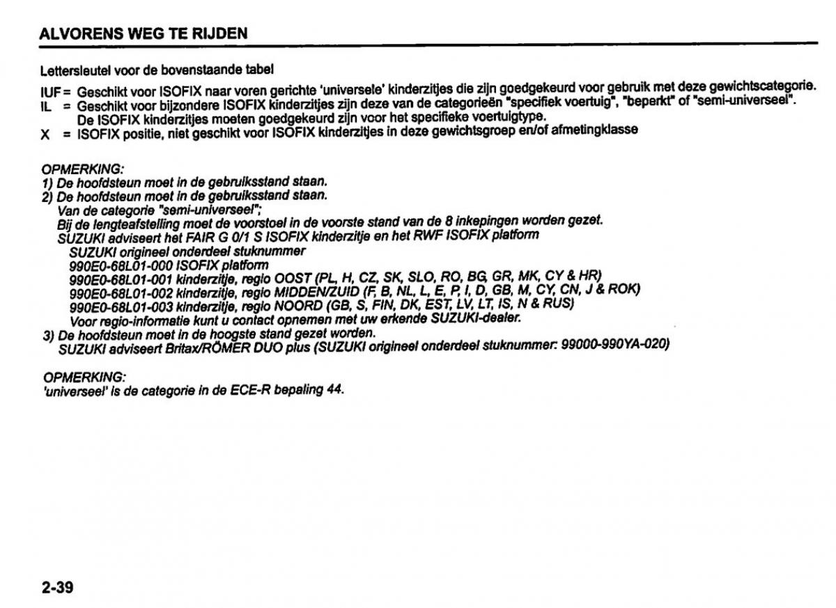 Suzuki Swift IV 4 handleiding / page 59