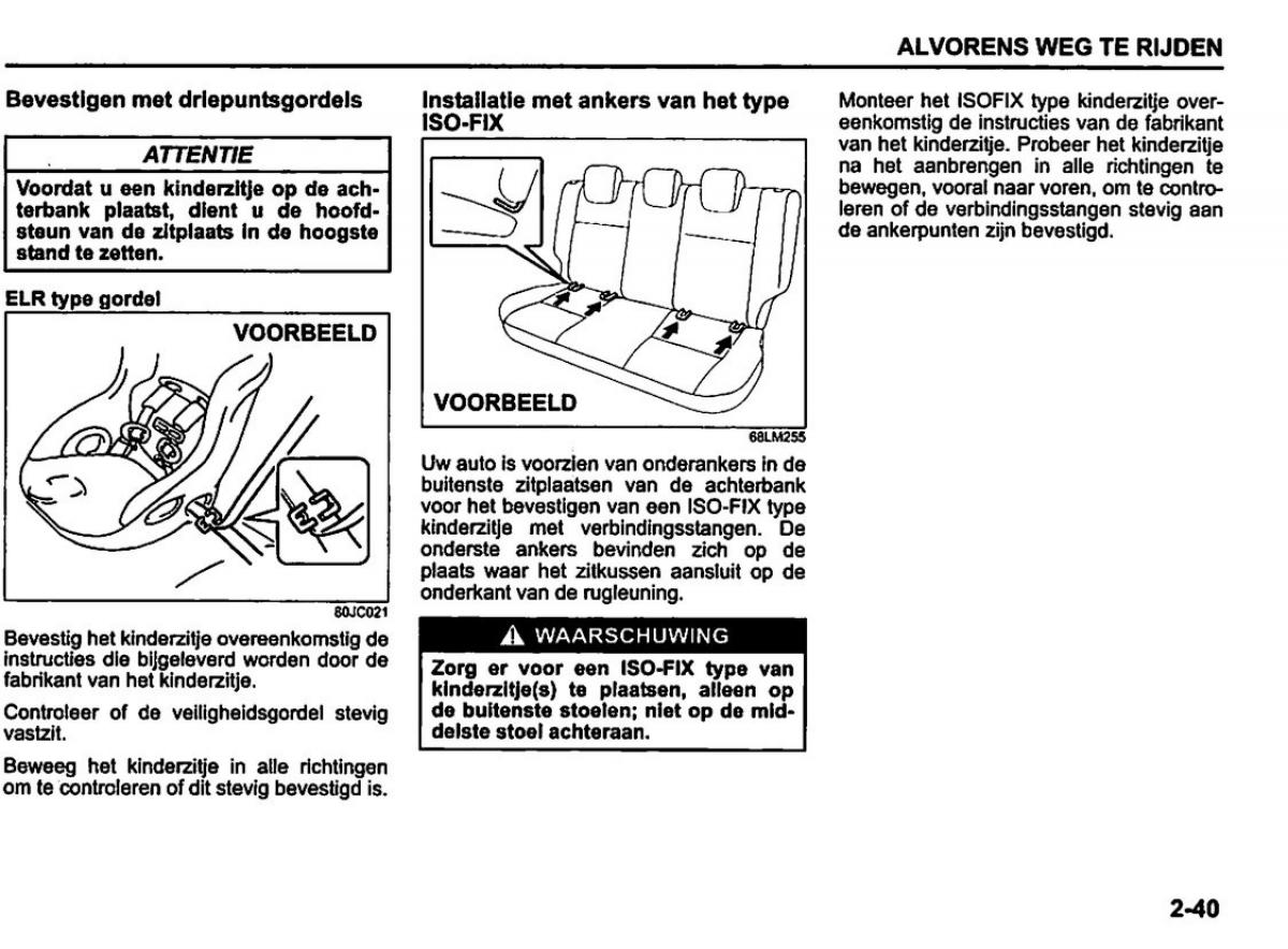 Suzuki Swift IV 4 handleiding / page 60