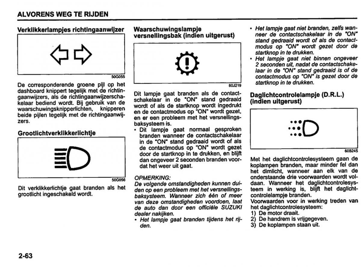 Suzuki Swift IV 4 handleiding / page 83