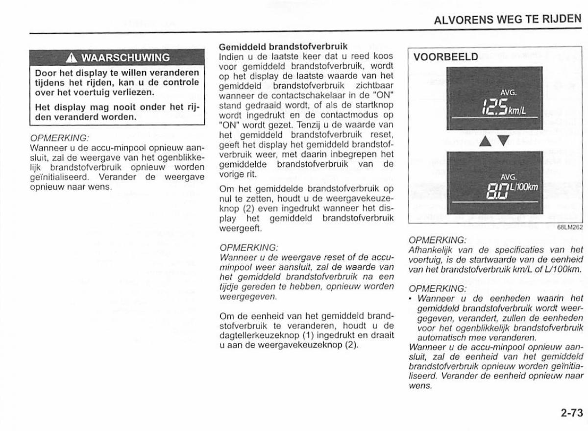 Suzuki Swift IV 4 handleiding / page 93