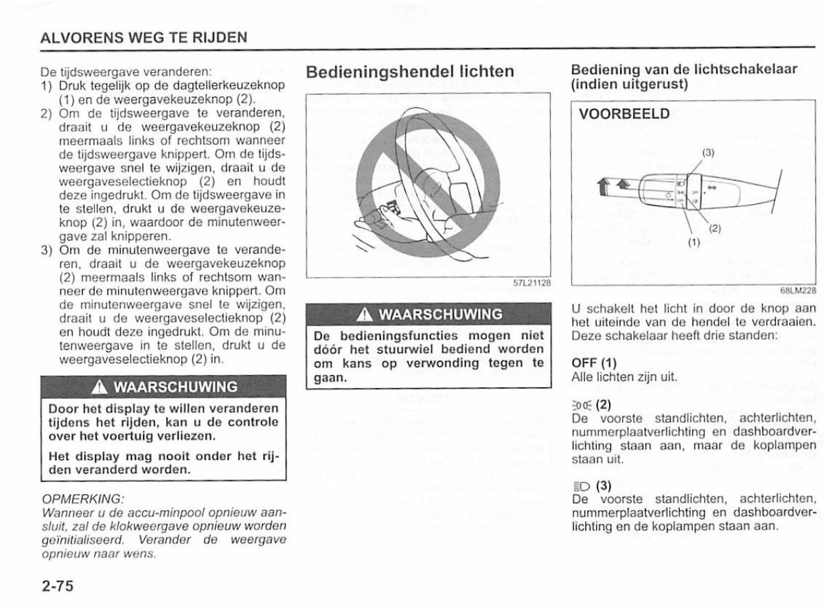 Suzuki Swift IV 4 handleiding / page 95