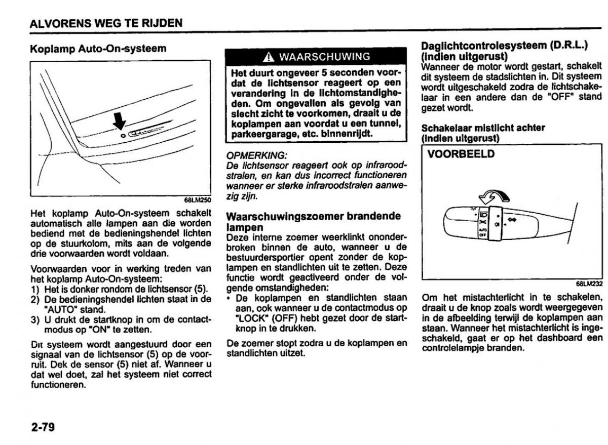 Suzuki Swift IV 4 handleiding / page 99