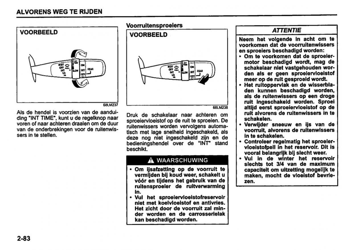 Suzuki Swift IV 4 handleiding / page 103