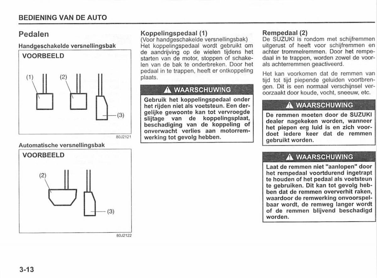 Suzuki Swift IV 4 handleiding / page 121