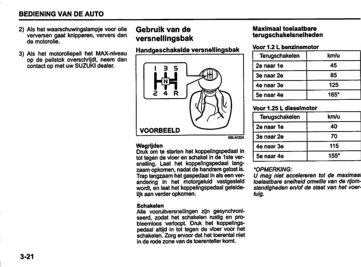 Suzuki Swift IV 4 handleiding / page 129