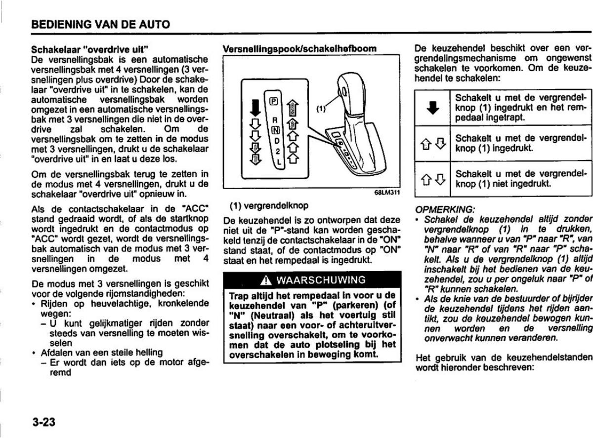 Suzuki Swift IV 4 handleiding / page 131