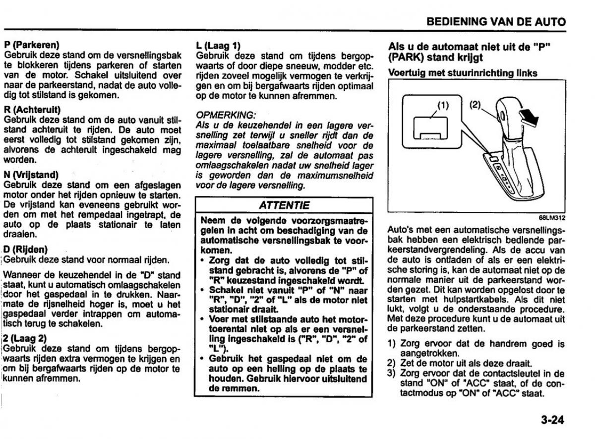 Suzuki Swift IV 4 handleiding / page 132