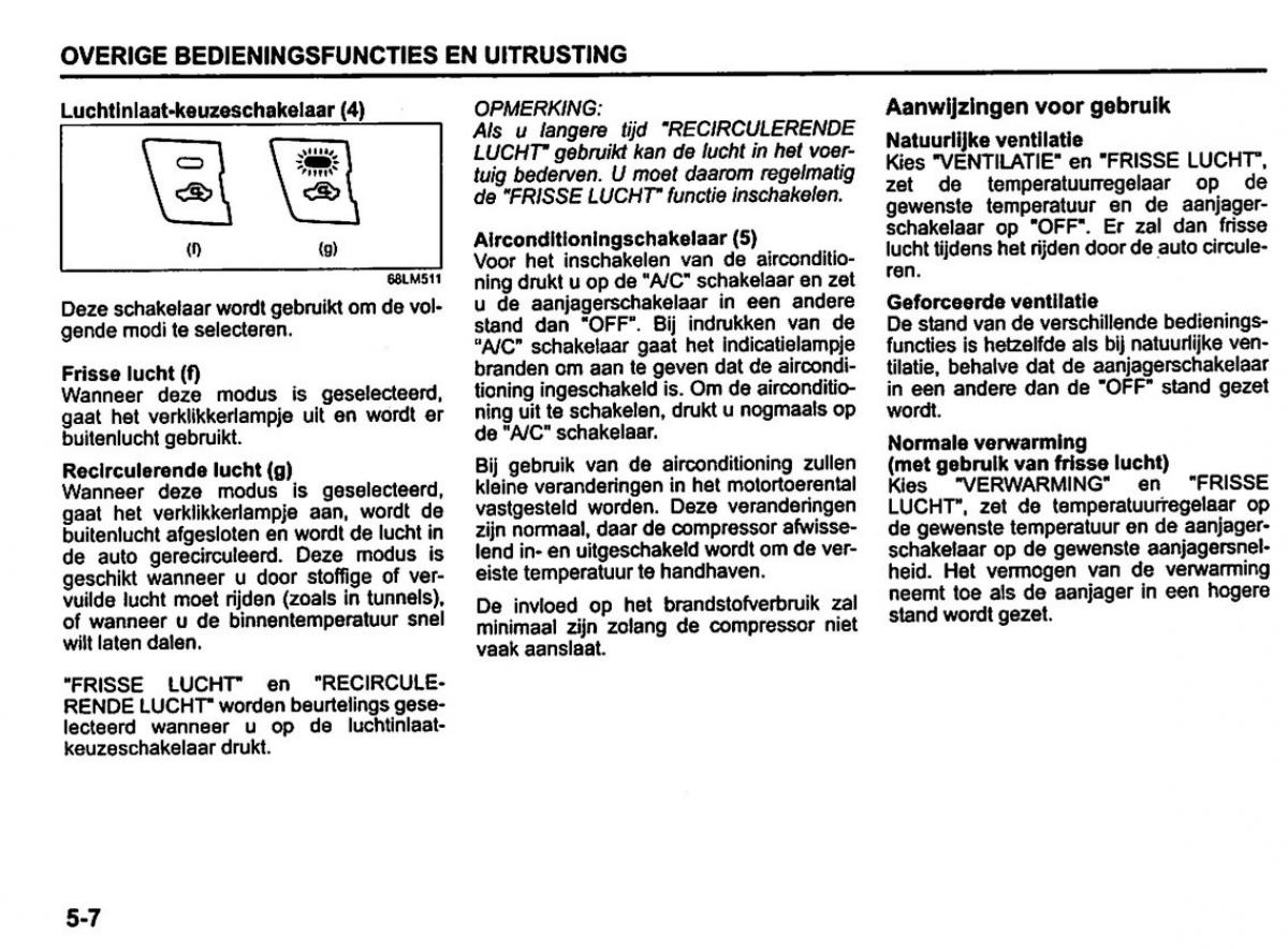 Suzuki Swift IV 4 handleiding / page 163