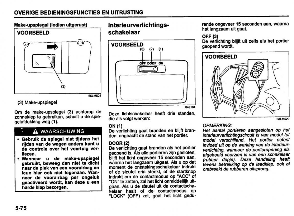 Suzuki Swift IV 4 handleiding / page 231