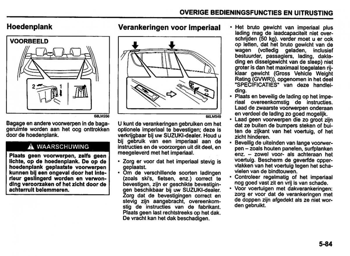 Suzuki Swift IV 4 handleiding / page 240