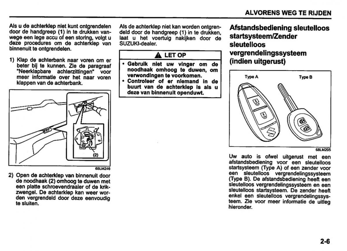 Suzuki Swift IV 4 handleiding / page 26