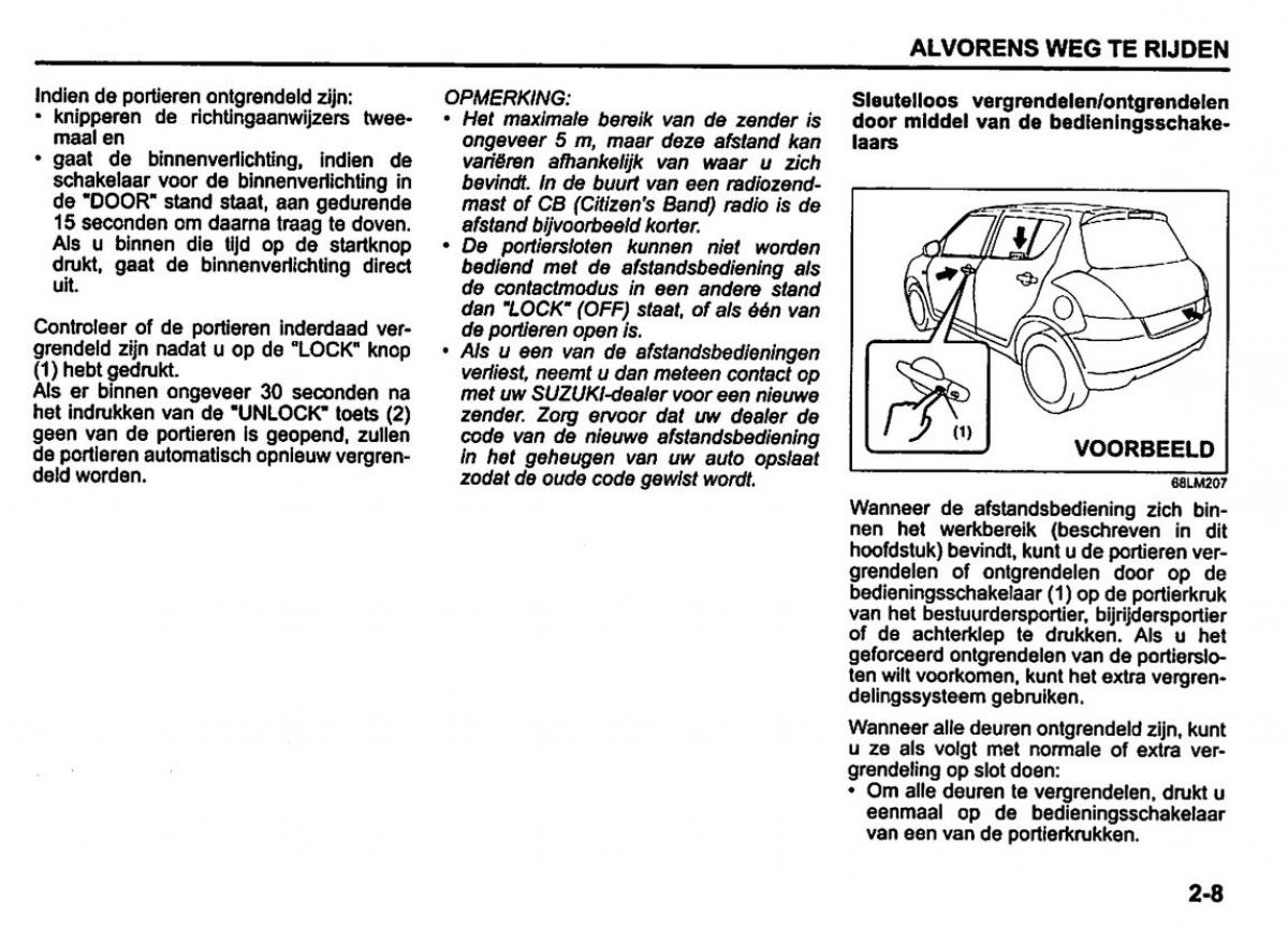 Suzuki Swift IV 4 handleiding / page 28