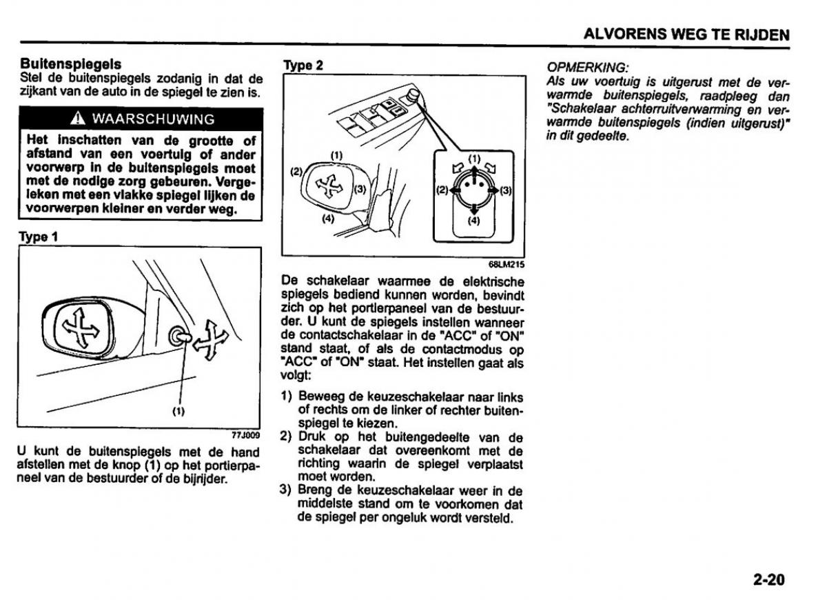 Suzuki Swift IV 4 handleiding / page 40