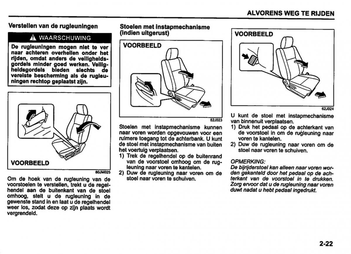 Suzuki Swift IV 4 handleiding / page 42