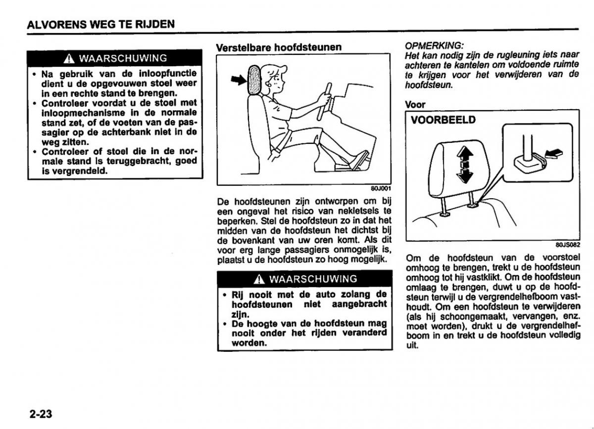 Suzuki Swift IV 4 handleiding / page 43