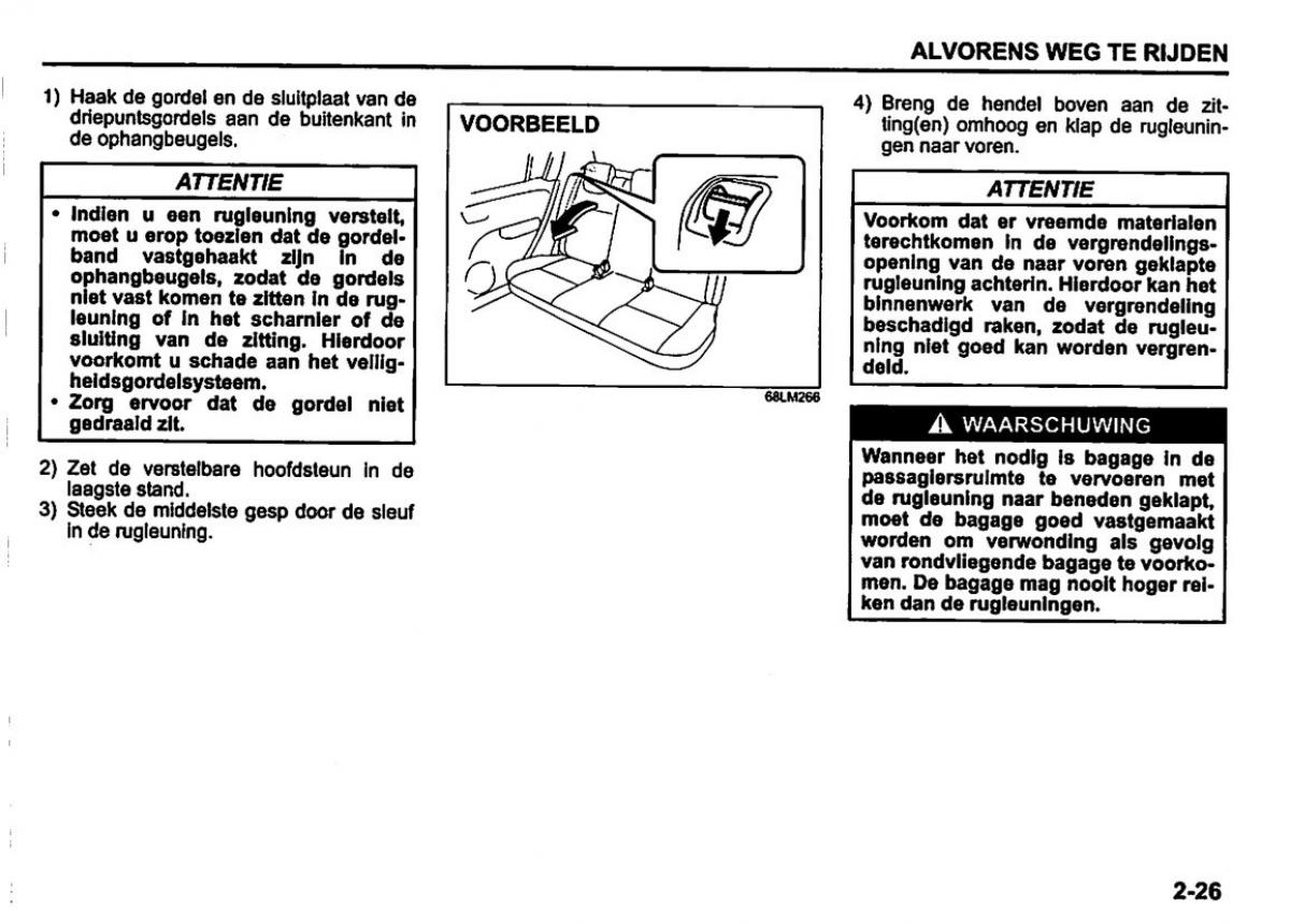 Suzuki Swift IV 4 handleiding / page 46