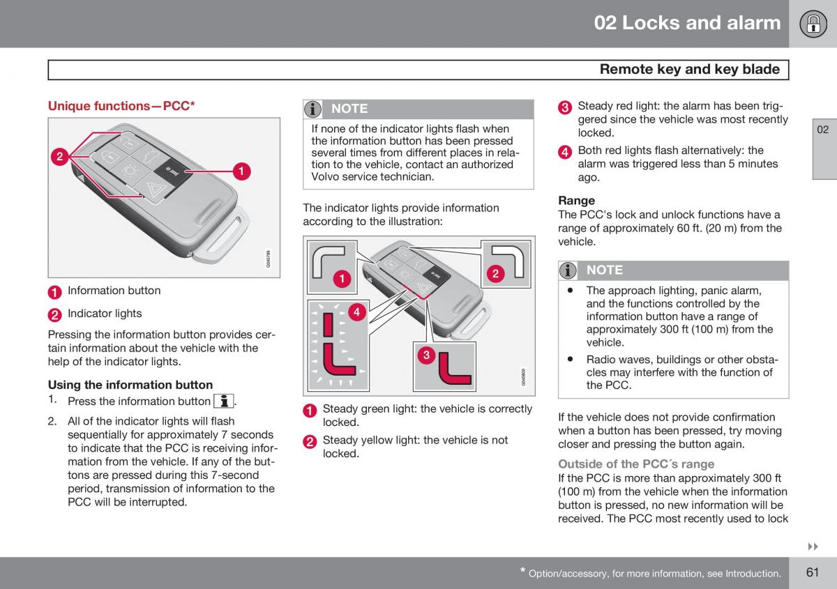 Volvo S60 II 2 owners manual / page 63