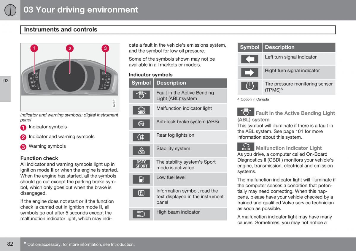 Volvo S60 II 2 owners manual / page 84