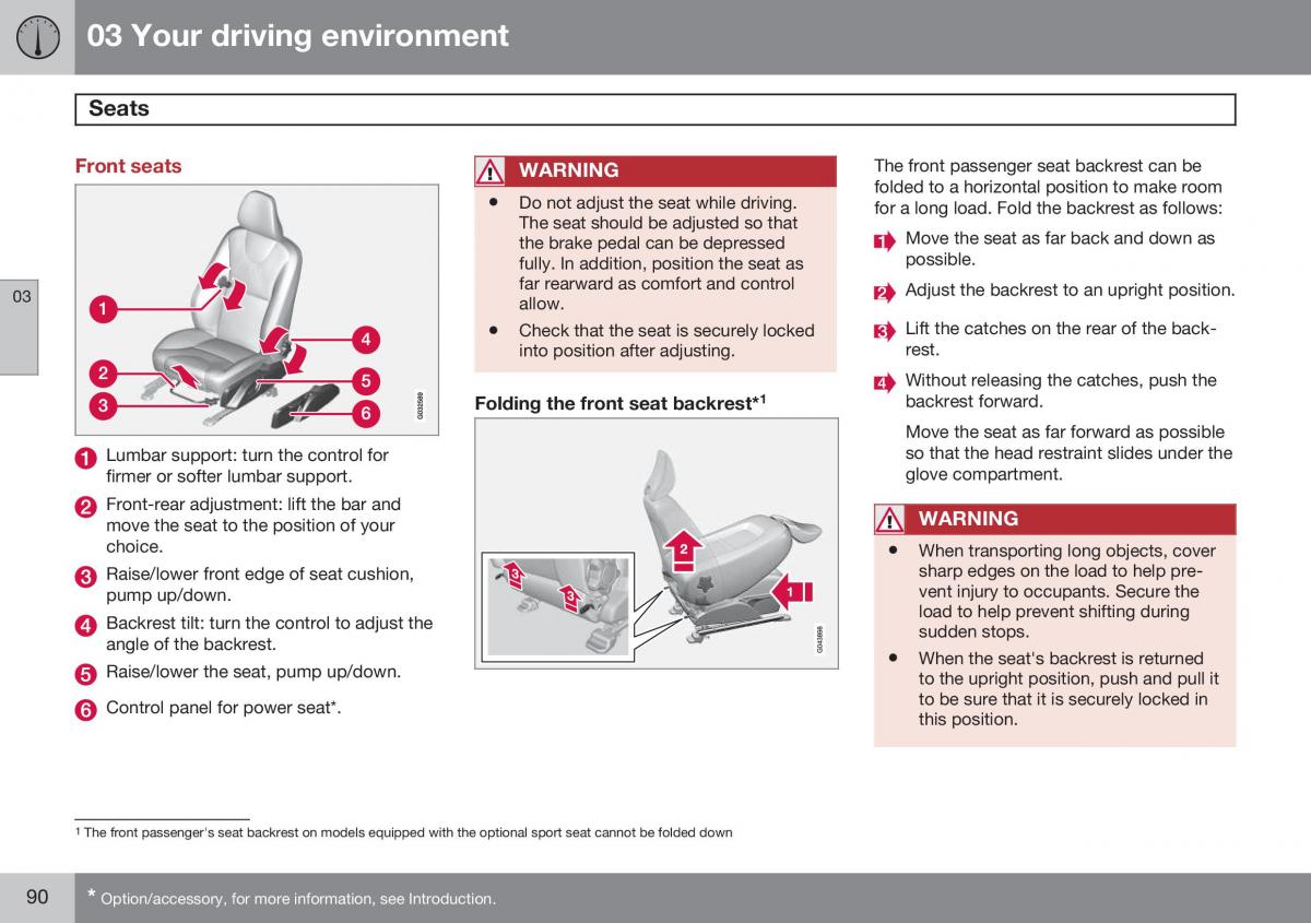 Volvo S60 II 2 owners manual / page 92