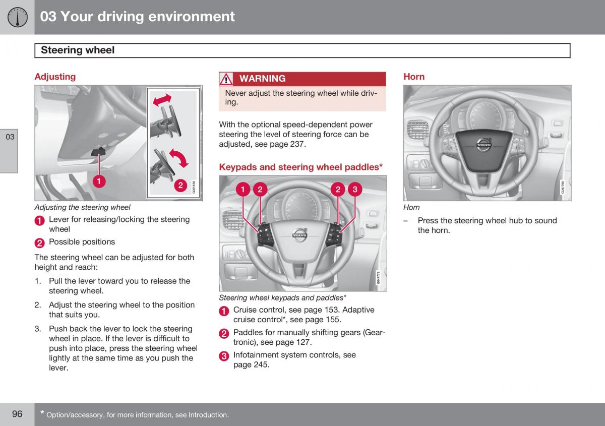 Volvo S60 II 2 owners manual / page 98