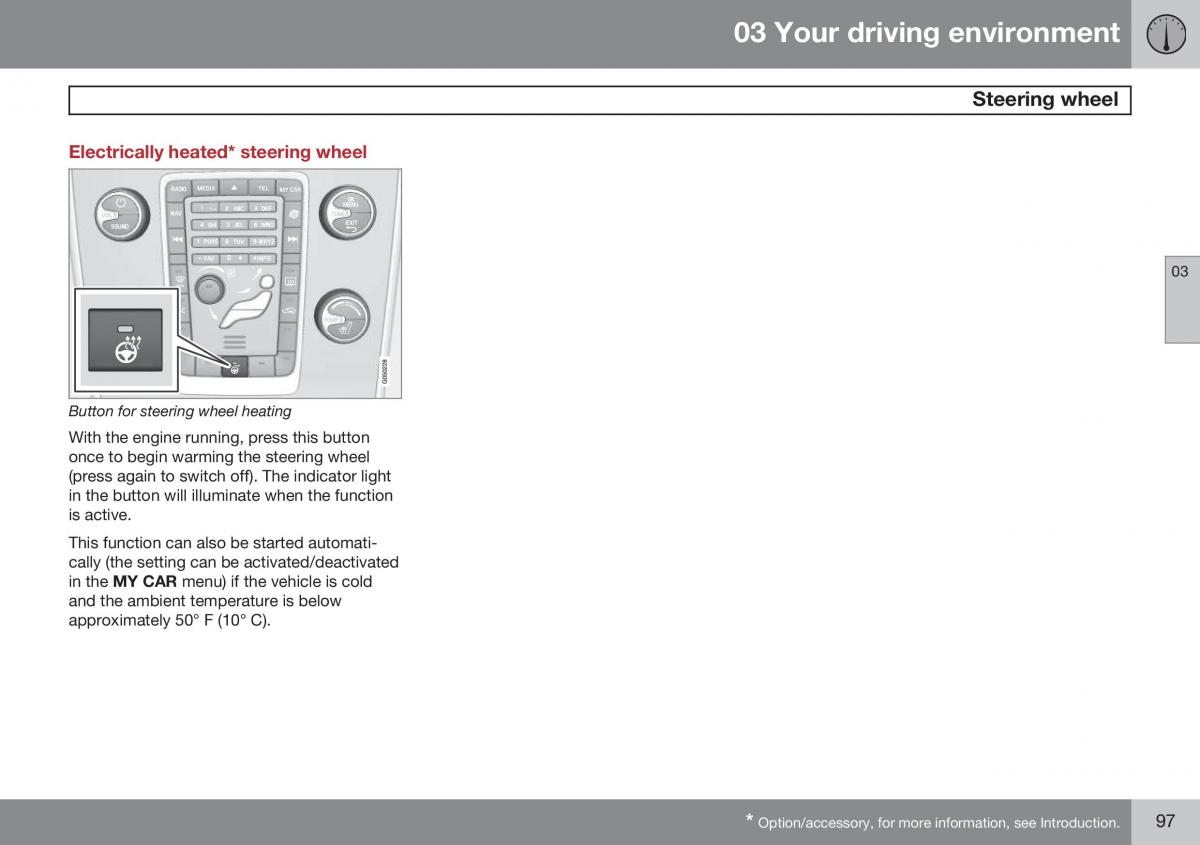 Volvo S60 II 2 owners manual / page 99