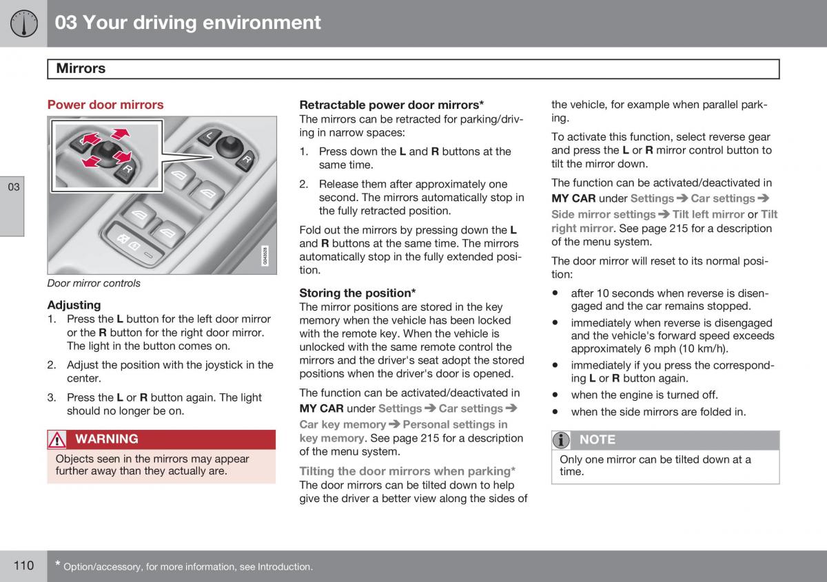 Volvo S60 II 2 owners manual / page 112