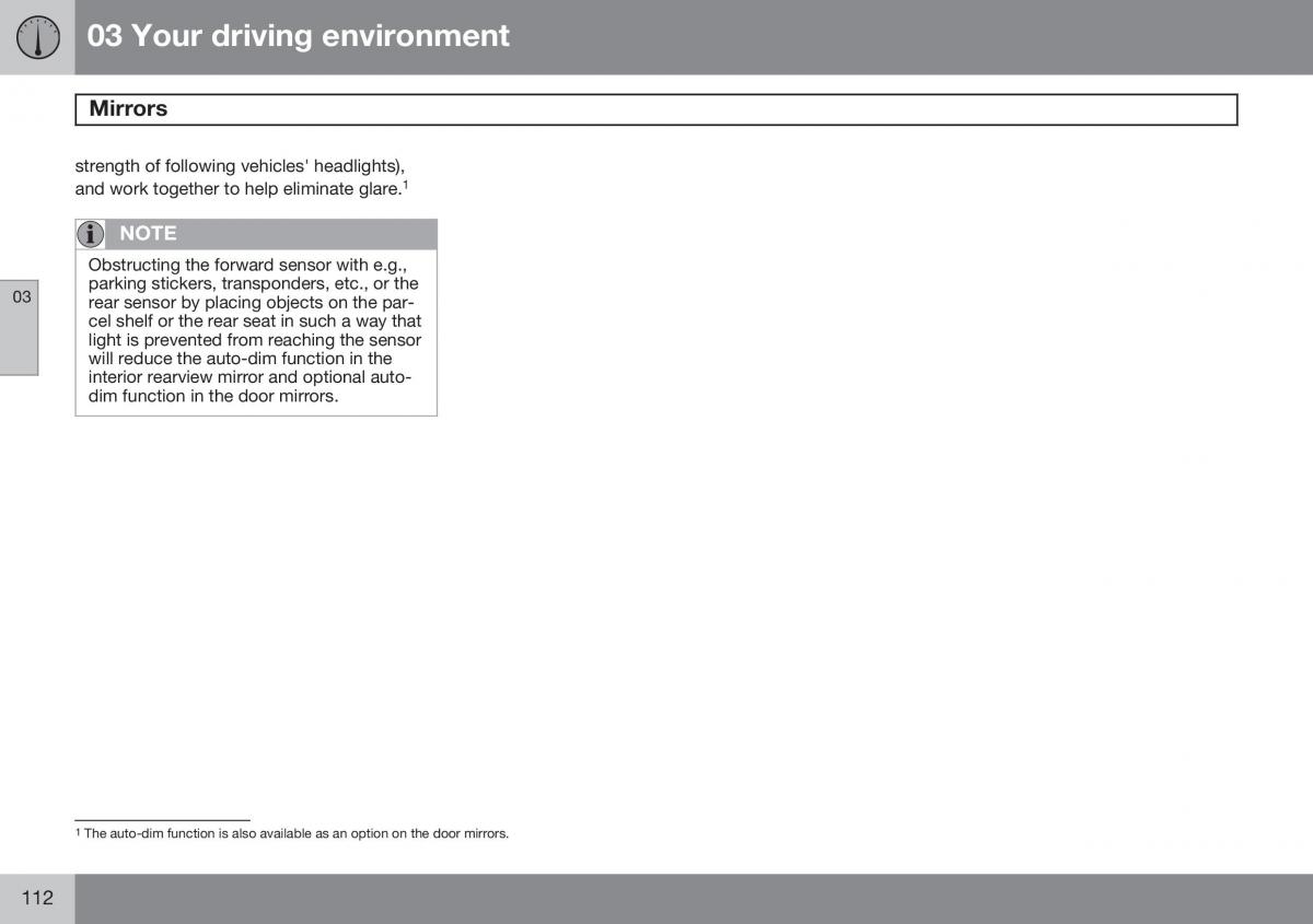 Volvo S60 II 2 owners manual / page 114