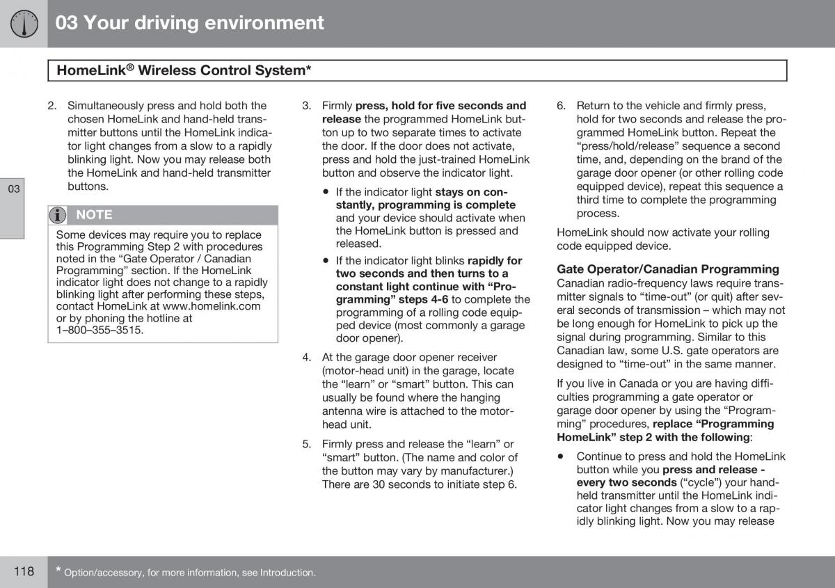 Volvo S60 II 2 owners manual / page 120