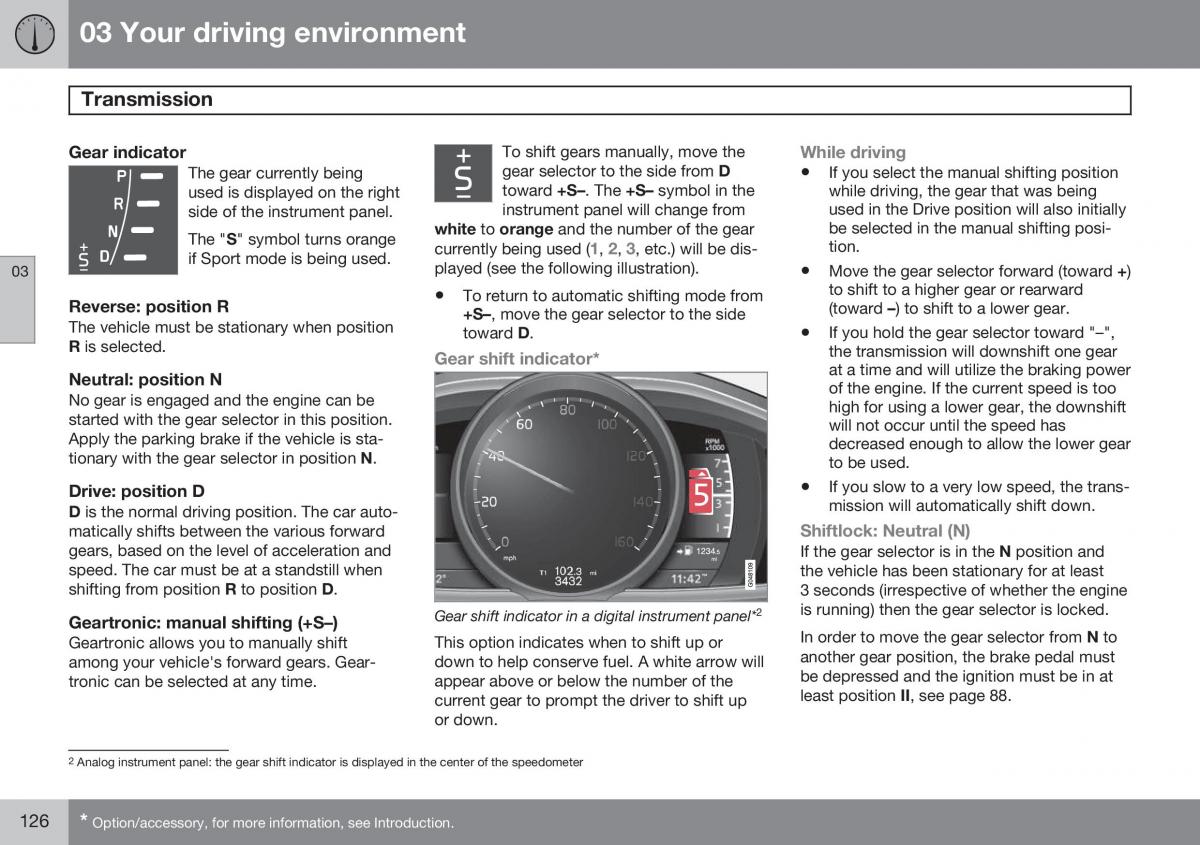 Volvo S60 II 2 owners manual / page 128