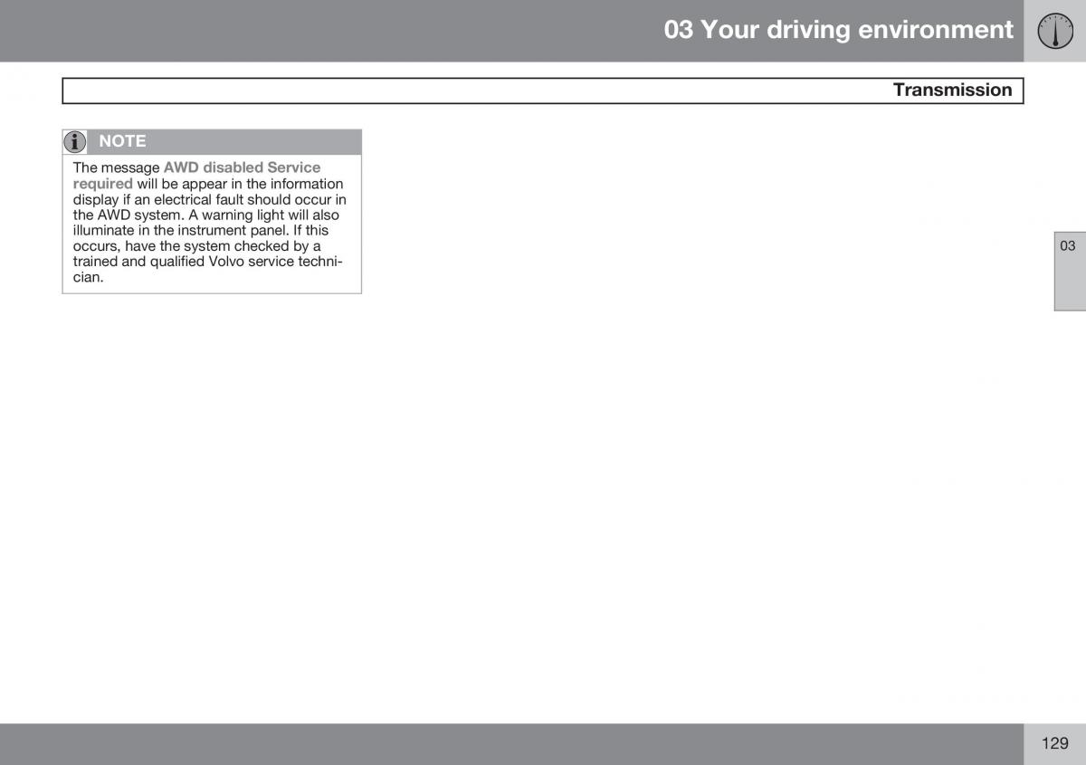 Volvo S60 II 2 owners manual / page 131