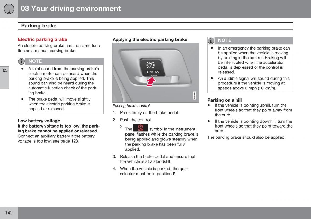 Volvo S60 II 2 owners manual / page 144